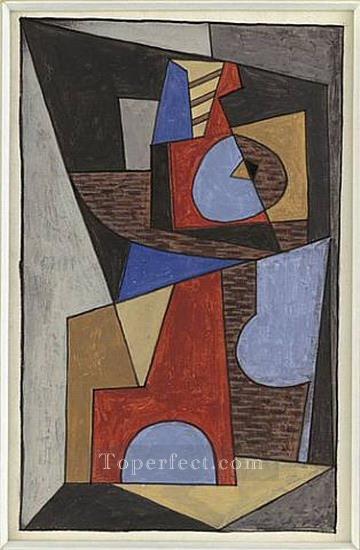 Cubist composition 1910 Pablo Picasso Oil Paintings